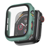 Bakeey 40mm / 44mm protecteur décran en verre trempé et couverture de pare-chocs en PC dur pour Apple Watch série 6