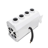 Bakeey 500-800W 12V 24V dégivreur de vitre de voiture chauffage de fenêtre 4 trous sortie dair chaud sèche-linge ch