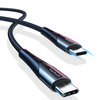 Bakeey 60W USB-C vers USB-C Câble PD3.0 Alimentation Charge Rapide Ligne de Cordon de Transmission de Données 0.5m/1m/2m