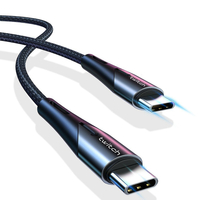 Bakeey 60W USB-C vers USB-C Câble PD3.0 Alimentation Charge Rapide Ligne de Cordon de Transmission de Données 0.5m/1m/2m