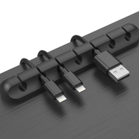 Bakeey 7 Clips Cable Winder USB Cable Audio Cable Organizer Management