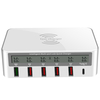 Bakeey 818PF 6 en 1 100W QC3.0 + PD18W Chargeur sans fil à chargement rapide de bureau intelligent pour iPhone 12 12 Pro