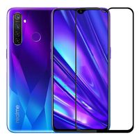 BAKEEY 9H Protecteur décran en verre trempé anti-explosion à couverture complète pour Realme 5 Pro