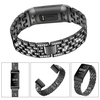 Bakeey Diamonds Design élégant Montre Bande Bracelet en acier Full Fitbit Charge 3