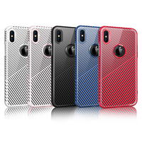 Bakeey Dissipation de chaleur de rayure légère Hard PC + Soft TPU Case pour iPhone X