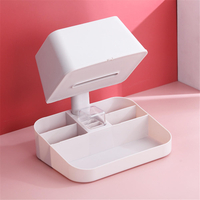 Bakeey Dressing Box Desktop Tiroir de grande capacité Soins de la peau intégrés Rouge à lèvres Maquillage Télécommande O