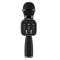 Bakeey DS813 Microphone à main polyvalent changement de son en métal bluetooth 5.0 micro à condensateur lecteur de musiq