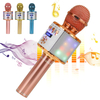 Bakeey DS898 3-en-1 Microphone sans fil 2 * 13W HIFI haut-parleur bluetooth carte TF 2600mAh enregistreur de micro porta