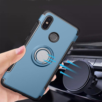 Bakeey Etui de protection pour support de bague réglable à 360 ° antichoc pour Xiaomi Mi 6X / Xiaomi Mi A2 Non original