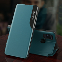 Bakeey Flip magnétique Smart Sleep fenêtre vue antichoc en cuir PU étui de protection complet pour Samsung Galaxy A21S