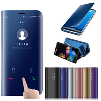 Bakeey Flip Smart Sleep Mirror Window View Support Etui de protection pour Xiaomi Mi9 SE Non original