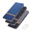 Bakeey Flip Stand Steel Layer Canvas Pattern Etui de protection complet en cuir PU pour ASUS Zenfone Max (M1) / ZB555KL