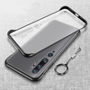 Bakeey Frameless Ultra Thin Matte Avec Finger Ring Etui de protection rigide en PC pour Xiaomi Mi Note 10 / Xiaomi Mi No