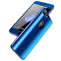Bakeey Full Body Housse de protection pour iPhone 8/8 Plus/7/7 Plus / 6s Plus / 6s / 6 Plus/6/5 / 5s / SE Couverture ava