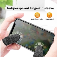 Bakeey Gaming Finger Sleeve Respirant Fingertips Pour Jeux Anti-Transpiration Écran Tactile Doigt Cots Couverture Sensit