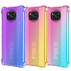 Bakeey Gradient Color avec coussin gonflable à quatre coins antichoc translucide Soft Étui de protection en TPU pour POC