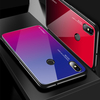 Bakeey Gradient Color Verre Trempé + Soft Etui de protection en TPU pour Xiaomi Redmi 6 Pro / Xiaomi Mi A2 Lite