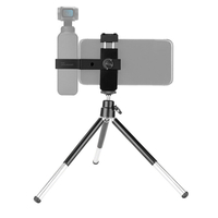 Bakeey Handheld Gimbals Clamp Holder Mount Trépied Support w 1/4 `` 3-Axis Stabilizer for OSMO POCKET PTZ Mobile Phone C