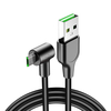 Bakeey High-speed 5A Micro USB Coude Double face Plug-in Câble de données de jeu à charge rapide pour Mi4 7A 6Pro OUKITE