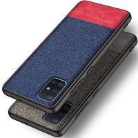 Bakeey Housse de protection anti-transpiration antichoc en tissu de coton de luxe pour Samsung Galaxy A51 2019