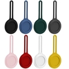 Bakeey Housse de protection en silicone pur portable pour traqueur Bluetooth Apple Airtags