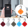 Bakeey Housse de protection en silicone pur portable pour traqueur Bluetooth Apple Airtags avec crochet