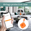 Bakeey Housse de protection portable en silicone pur avec cordon pour Apple Airtags Bluetooth Tracker