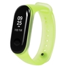 Bakeey Jelly Translucide Colorful Montre TPE Bande Remplacement du bracelet pour Xiaomi Miband 3 Non original