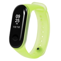 Bakeey Jelly Translucide Colorful Montre TPE Bande Remplacement du bracelet pour Xiaomi Miband 3 Non original