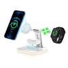 Bakeey JJT-971 Chargeur sans fil 3-en-1 Station daccueil de charge sans fil rapide pour téléphones intelligents com