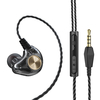 Bakeey K1 Écouteurs filaires 3, 5 mm Écouteurs intra-auriculaires transparents Subwoofer Stéréo Basse Écouteur Réduction