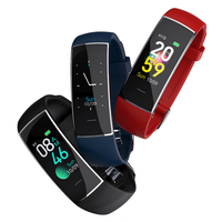 Bakeey KH20 bluetooth 5.0 bracelet fréquence cardiaque moniteur de pression artérielle USB charge musique caméra contrôl