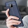 Bakeey Litchi Pattern Antichoc en cuir PU TPU Soft Etui de protection pour Xiaomi Redmi Note 9S / Redmi Note 9 Pro / Red