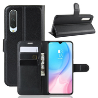 Bakeey Litchi Pattern Flip antichoc avec fente pour carte Étui de protection complet en cuir PU magnétique pour Xiaomi M