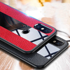 Bakeey luxe antichoc Soft Silicone PU cuir étui de protection en verre trempé pour Xiaomi Mi 8 Mi8