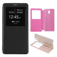 Bakeey luxe Flip avec fenêtre de vue étui de protection complet en cuir PU pour Xiaomi Redmi 8A Non original