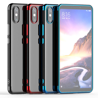 Bakeey luxe Ultra mince couleur placage antichoc Soft étui de protection en TPU pour Xiaomi Mi Max 3 Non original