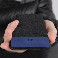 Bakeey Luxury Fabric Splice Soft Étui de protection antichoc en silicone Edge pour Xiaomi Mi9 Mi 9 / Xiaomi Mi9 Mi 9 édi