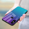 Bakeey Luxury Gradient Colorful Etui de protection anti-rayures en verre trempé pour Xiaomi Mi8 6.21 pouces