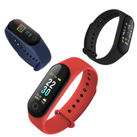Bakeey M30 Affichage couleur Anti-perte Design Montre intelligente Real Bracelet de tensiomètre à temps