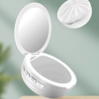 Bakeey M6 Mode Pocket Mirror Haut-parleur Bluetooth sans fil Lumière de remplissage Mini haut-parleur extérieur portable