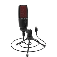 Bakeey ME3 Microphone de studio à condensateur Enregistrement stéréo de Studio avec contrôle du volume Real Touche silen
