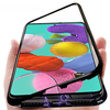 Bakeey Metal Magnetic Adsorption Flip Étui de protection en verre trempé pour Samsung Galaxy A71 2019
