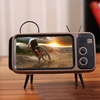 Bakeey Mini Retro TV Modèle Téléphone Portable De Bureau Stand Holder Support Paresseux Compatible Avec Téléphone Mobile