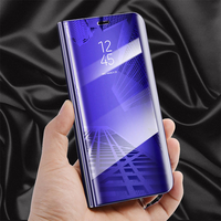 Bakeey Mirror Window Antichoc Flip Housse de protection complète pour Huawei Honor Note 10