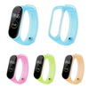 Bakeey montre de remplacement de couleur translucide universelle Bande pour Xiaomi Bande 4 & 3 montre intelligente non o