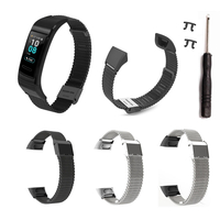 Bakeey Montre en acier inoxydable Bande pour Huawei Montre intelligente Band 3/3 pro