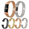 Bakeey Montre en acier inoxydable massif à cinq perles Bande pour Fitbit charge 3 Montre intelligente