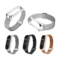 Bakeey montre en métal Bande Milan bracelet de montre en acier inoxydable pour Xiaomi Mi bande 4 montre intelligente Non