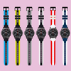 Bakeey Montre en silicone Bande Bracelet de montre bicolore pour Huawei GT2/GT Amazfit GTR